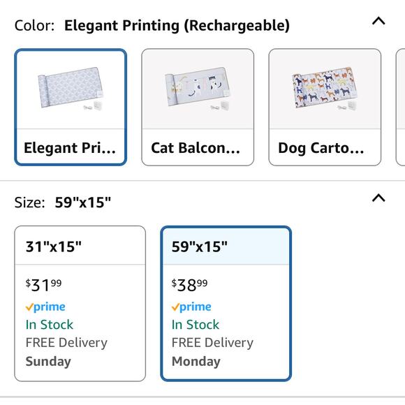 DOGNESS Pet training mat elegant print new in box - Picture 2 of 5